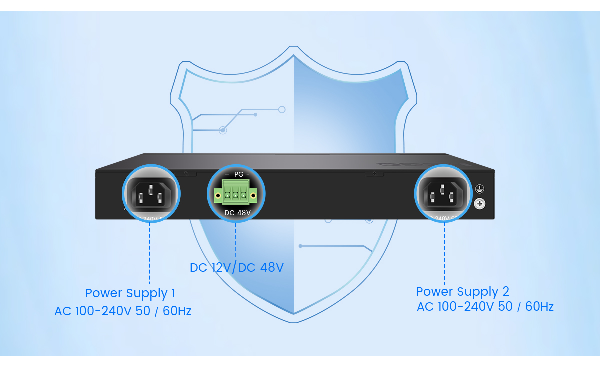 black poe switch for reolink camera saklar poe luar ruangan
