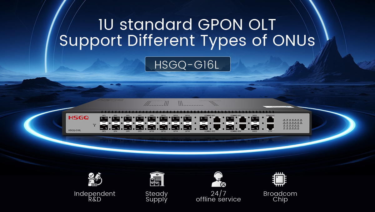 16 port gpon olt