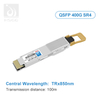 400G QSFP PAM4 850NM 50M DOM MPO-12/APC MMF Ethernet Optical Transceiver Modul Kompatibel dengan Cisco
