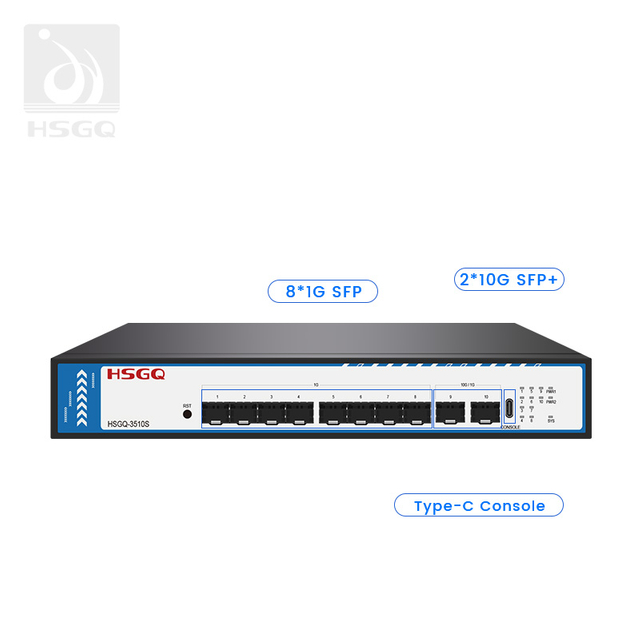 Sakelar Optik Terkelola L2 dengan SFP+ 2*10G