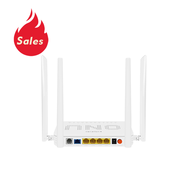 4 Antena Xpon Onu dengan Kabel Suara Ke Router
