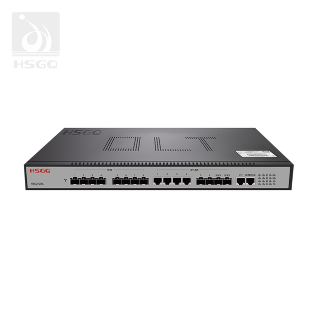 8 Port Akses FTTH Luar Ruangan GPON OLT Terintegrasi