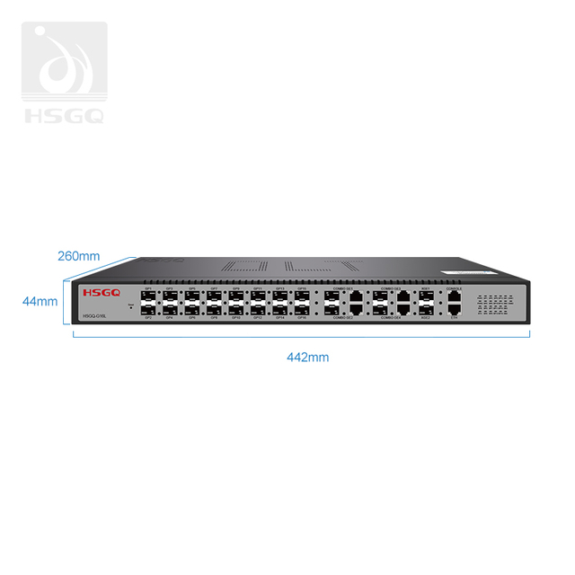 16 Port Pon GPON OLT Disesuaikan untuk Akses FTTH