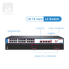 24*Port Poe Switch Dikelola untuk Kamera IP