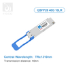 40G kompatibel 10GBase-LR SFP+ 1310NM 10km DOM DUPLEX