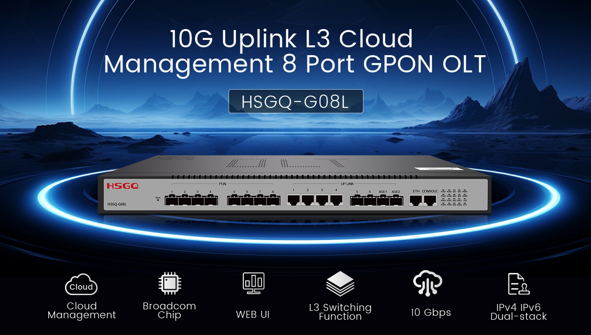 8 port gpon olt