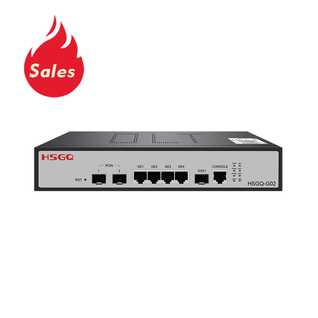 2 Port Gpon OLT Disesuaikan untuk Akses FTTH